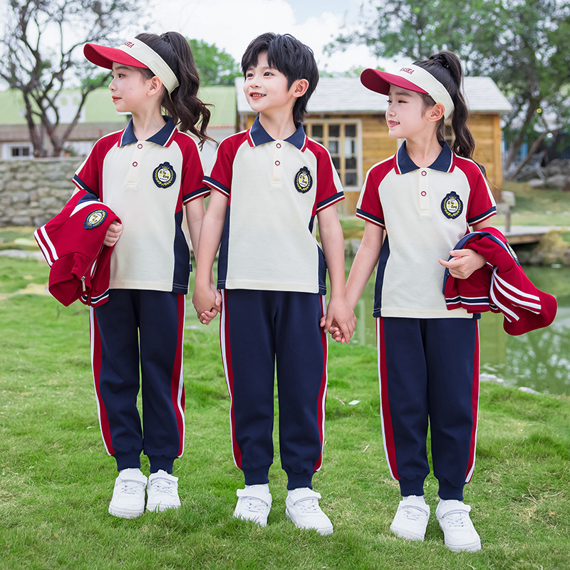 新款校服套装小学生春秋装幼儿园毕业服老师园服棒球服儿童班服夏