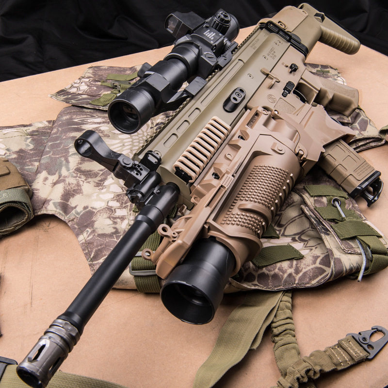 热销水弹抢玩具 成人_锦明scar二代5代电动连发水弹枪成人真人cs可