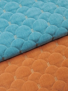 防滑沙发套自己做夹棉布料加棉绒布纯色沙发垫面料布头加厚沙发布
