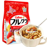 卡乐比代餐水果燕麦片700g 富果乐日本进口即食早餐懒人水果麦片