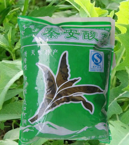 3袋包邮起发甘肃天水特产 浆水面芹菜浆水酸菜 孟姑酸菜500g