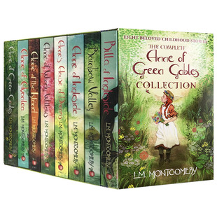 绿山墙的安妮全集八本套装Anne of Green Gables 8 Copy Slipcase 英文原版儿童青少年经典文学小说读物 英文版进口英语书籍