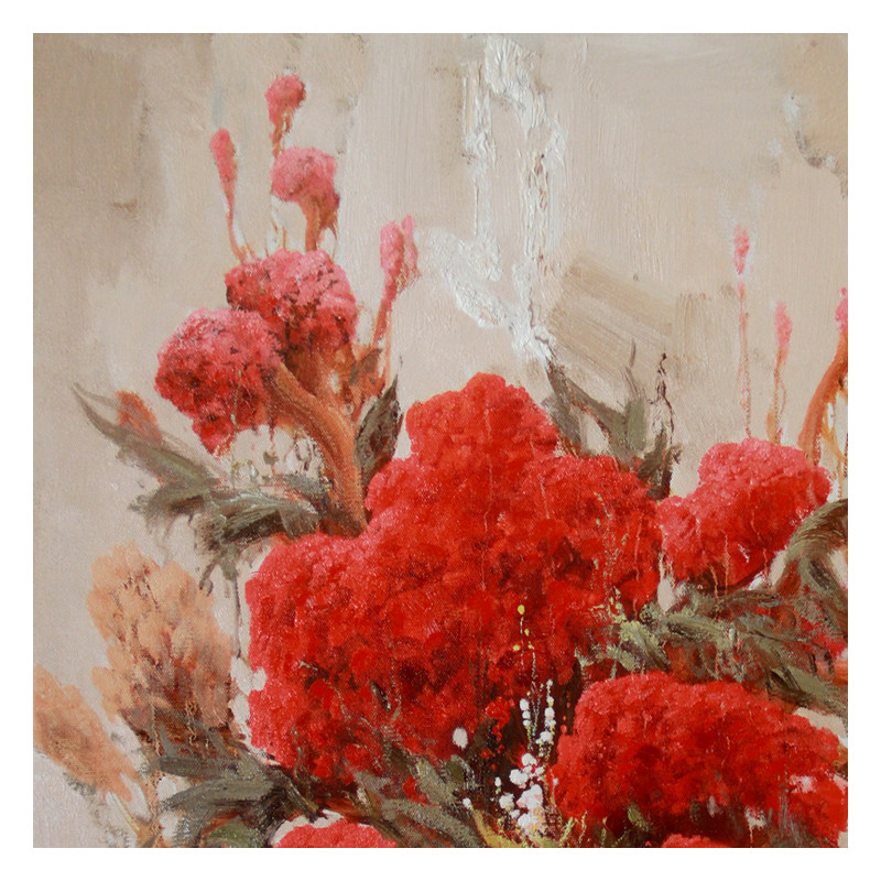 姚国庆 《高官厚禄》 布面油彩