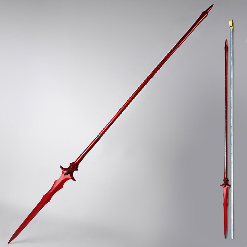 fate系列游戏武器道具斯卡哈长枪全金属模型未开刃拼单预定