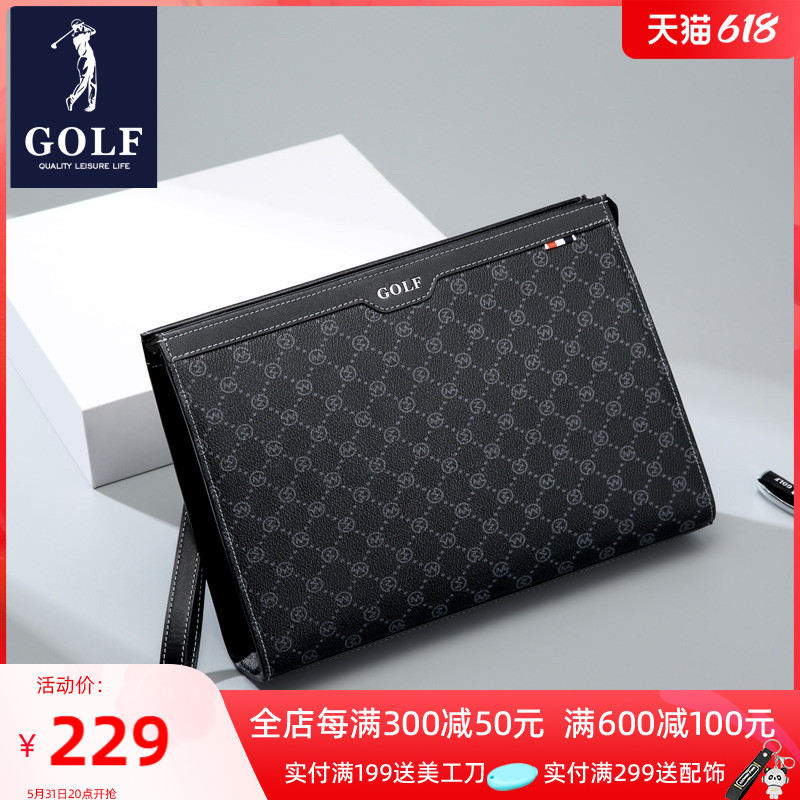 GOLF手拿包男2024新款商务大