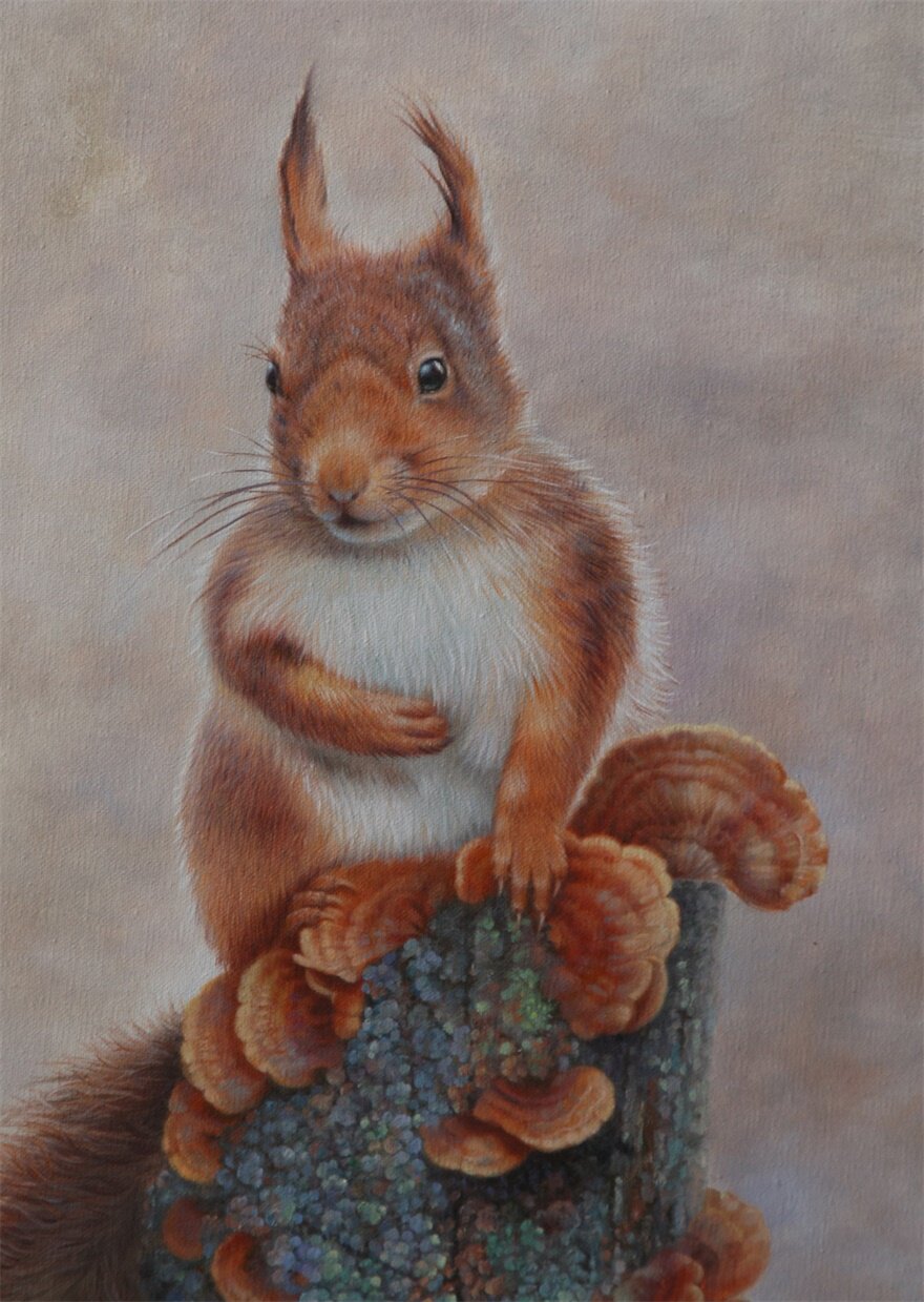 甘佑红《松鼠》