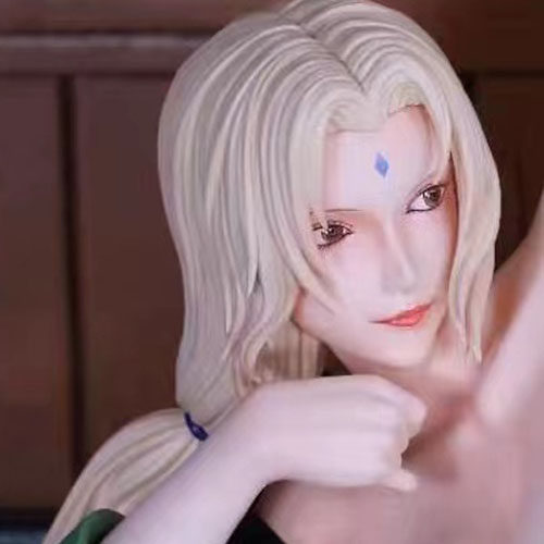 火影忍者gk木叶三忍prpr醉酒纲手躺姿国产美少女手办