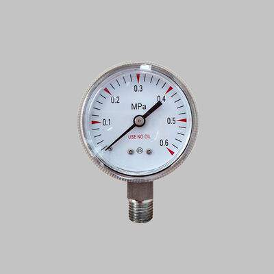 压力表高纯特气气气体npt螺纹不锈钢25级seetz制造压力表