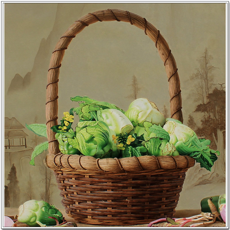 辛旺《南园行迹系列》已装裱 限量签名版画