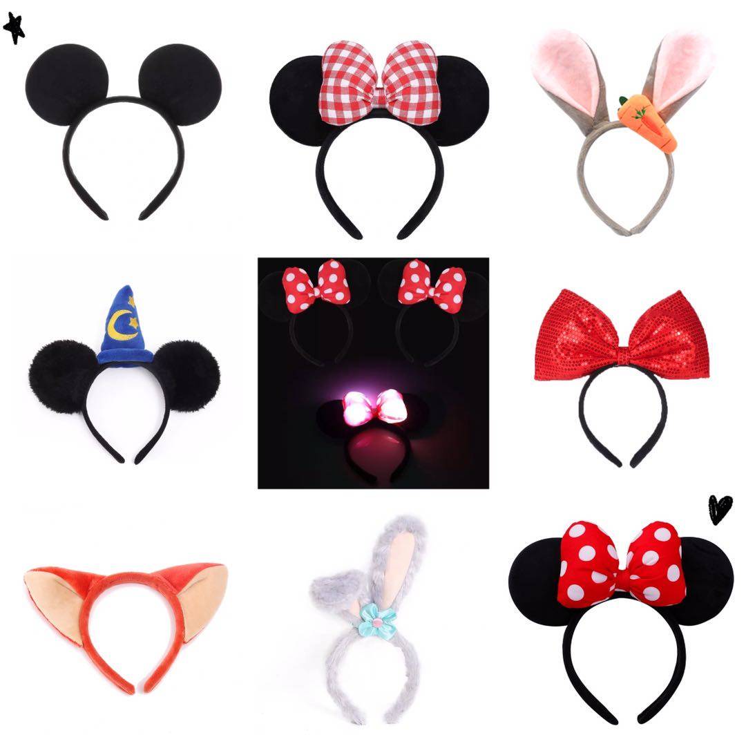 米妮头饰美式风格可爱少女成人头饰少女头箍已售19新品天猫￥18折后价