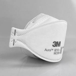 美国进口3m 9210 n95折叠式鱼嘴防工业粉尘口罩飞沫液体飞溅雾霾