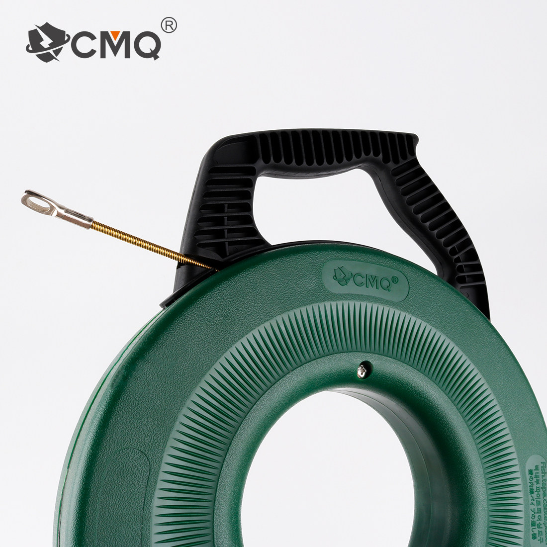 cmq穿线器4mm弹簧扁头带线盘收纳盘 家装线管暗管穿线神器 引线器
