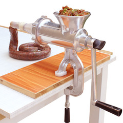 灌肠机12号家用商用手动绞肉机手摇小型腊肠机绞菜碎肉机不锈钢刀
