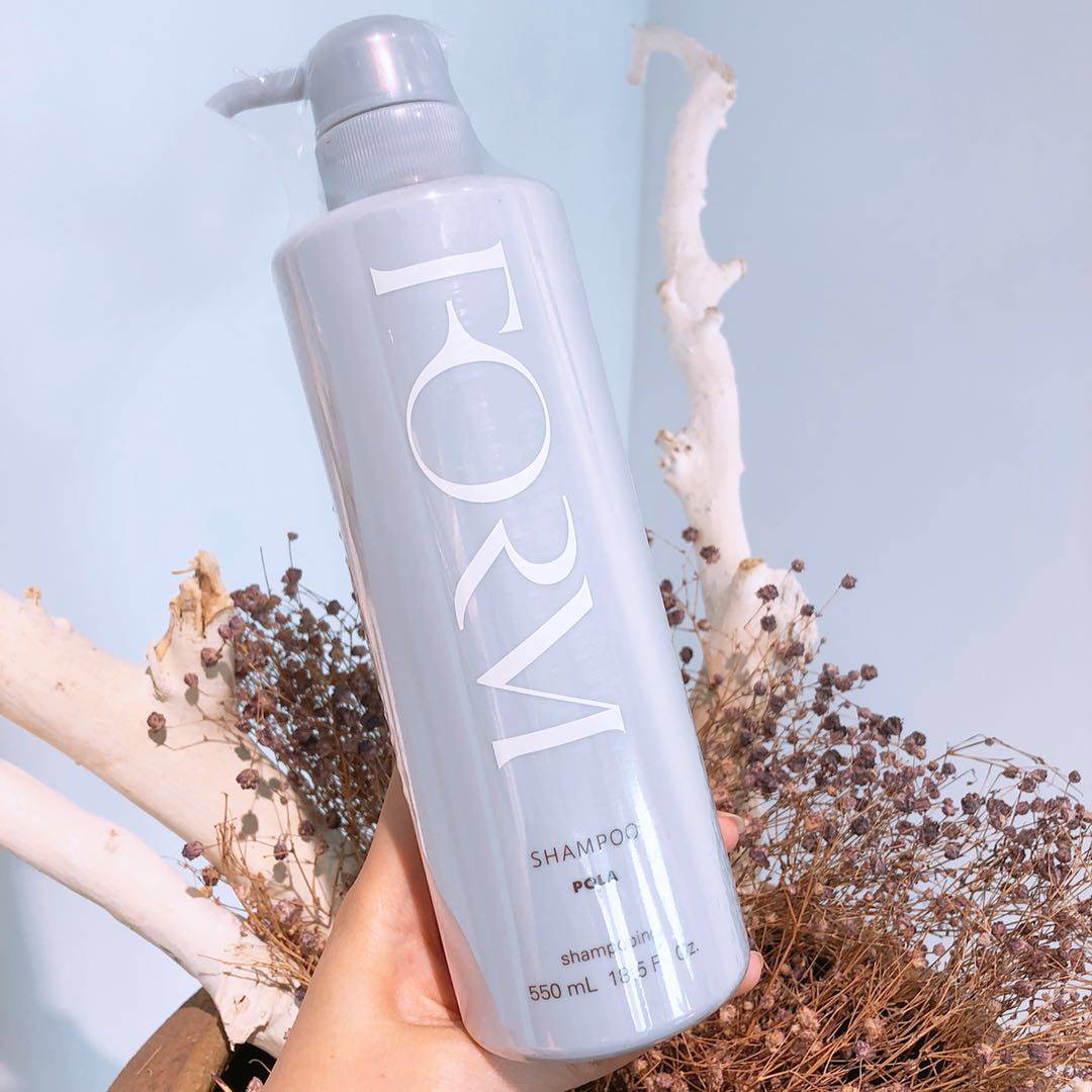 日本原装本土pola馥美修护洗发水无硅配方柔顺550ml_不打折现价232.