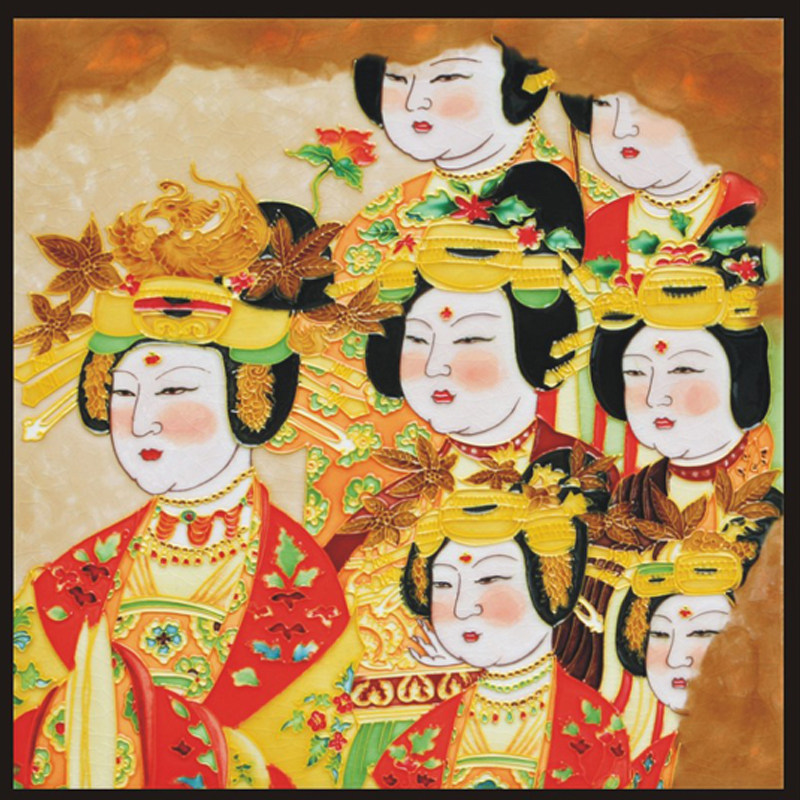 【直供】中国陶瓷艺术大师 郭爱和 三彩 《唐韵》