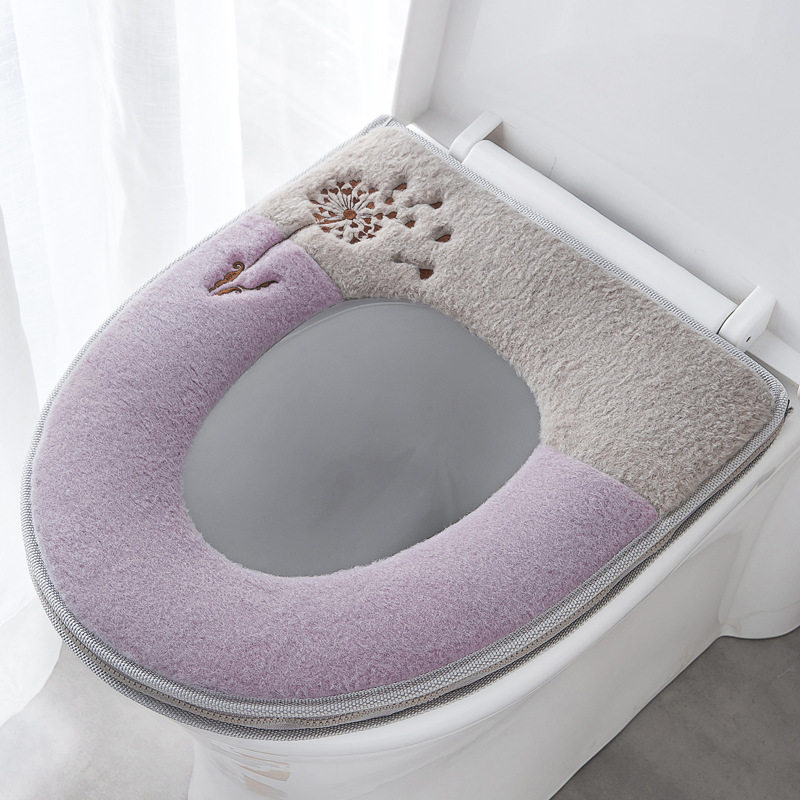 马桶垫 坐垫拉链式 可爱