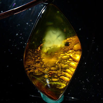 【收藏级】波兰进口创意风景珀吊坠套装 44.964g ed150119297