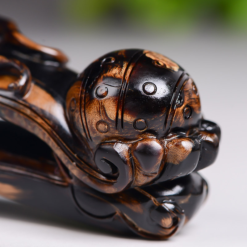 31.3g 香山寺 海柳手把件 佛法加持