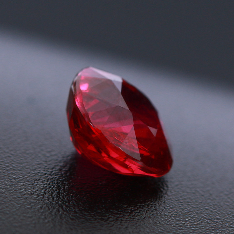 1.07克拉天然无烧vivired红宝石玻璃体grs国际证书