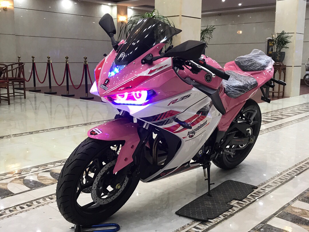进口重型400机车r35上牌摩托车水冷本田跑车川崎小忍者街车地平线