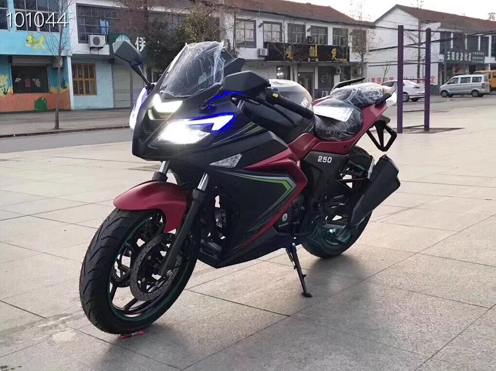 摩托车跑车 雅马哈 原装_二手原装雅马哈款小忍者爬赛s款地平线250cc