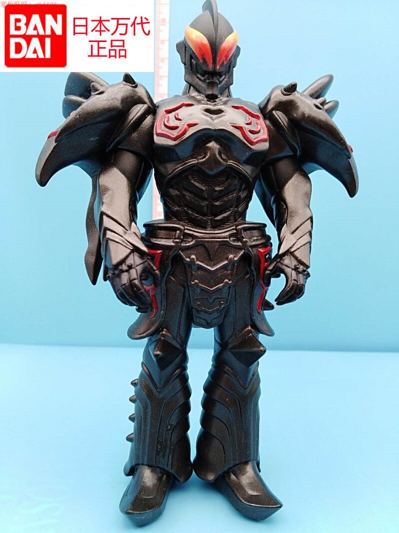 日本万代正品铠甲贝利亚巫雪儿异生兽格鲁格来姆软胶怪兽软胶玩具