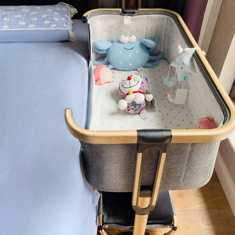 elittile婴儿床便携式可折叠