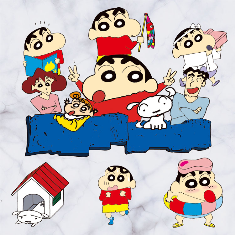 Crayon Shin Chan Children suitcase trunk Wall stickers Sticker Early education Joy Decorative murals Bedside wallpaper d055in the Home accessories , Stickers , Wall Stickers category - from Buy2taobao.com to provide professional Taobao agent buy service