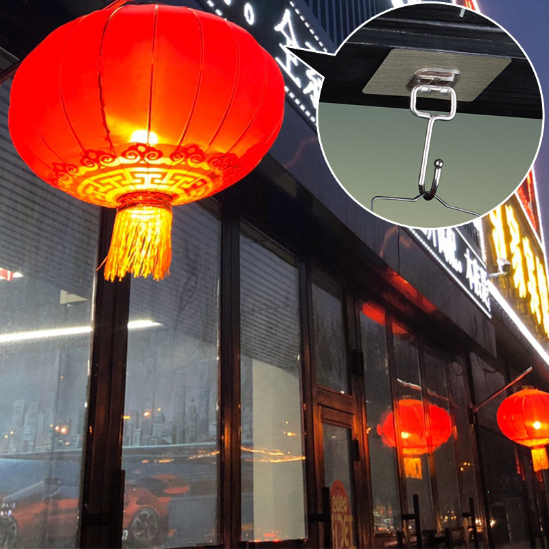 旋转灯笼led七彩走马灯挂饰新年大门阳台一对春节装饰吊灯中国风