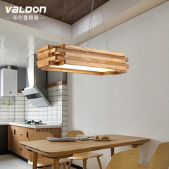 创意个性吊灯实木艺术大气别墅楼梯咖啡餐厅客厅卧室现代中式吊灯
