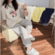 女童春装卫裤2025新款儿童洋气运动裤中大童春季百搭休闲束脚裤子