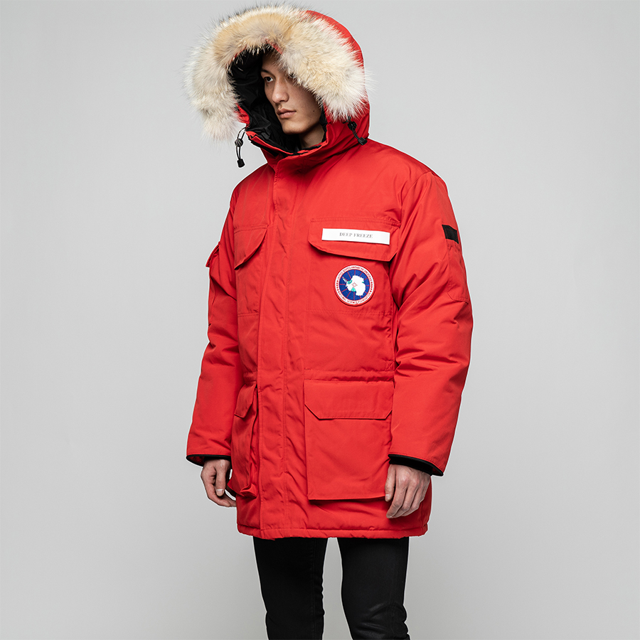 魂壳 复刻usap南极科考队 羽绒服  超重磅400g充绒 北美郊狼毛领