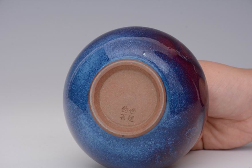 【直供】非遗传承人 何世超 豆豆瓶 送钧瓷手串