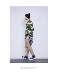 Liberty Kostume camo sweater 抓绒薄迷彩卫衣 041