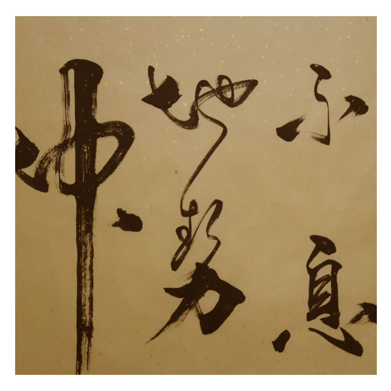 孔繁华《天行健》孔子第74代传人 中国孔子书画院院长