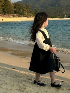 女童韩版洋气套装2024春夏新款宝宝背带裙儿童时尚衬衫休闲两件套