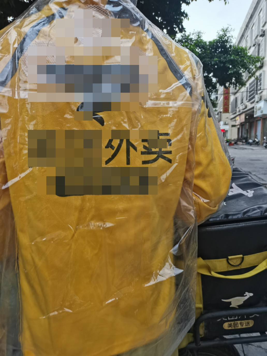 透明防雨防尘套装上衣加裤子一套透出各种工作服雨天作业方便防水