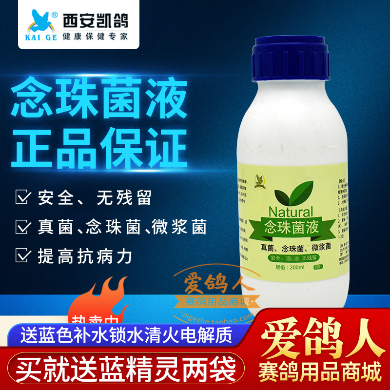 凯鸽鸽药念珠菌液200ml鸽药真菌念珠菌微浆菌凯鸽念珠菌液