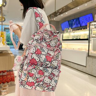 书包初中女生高颜值ins风小众大容量书包女生高中生2025新款耐脏