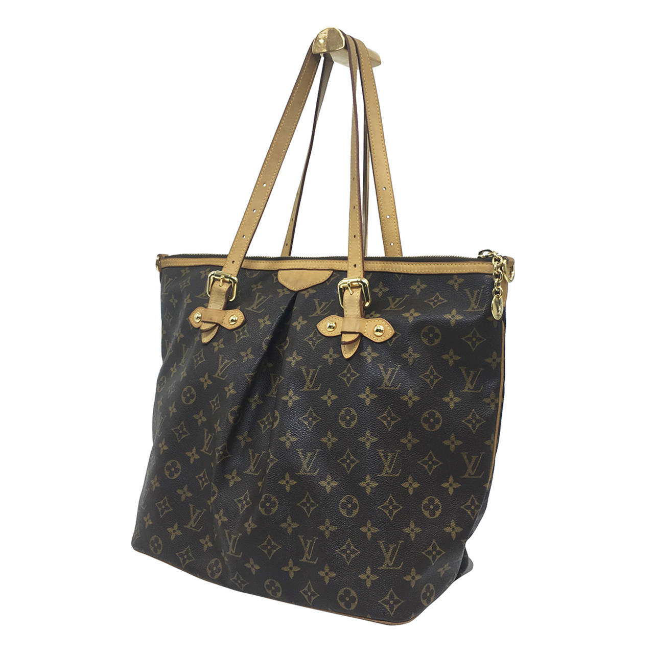 [9.0新]路易威登lv女士老花palermo手提单肩包