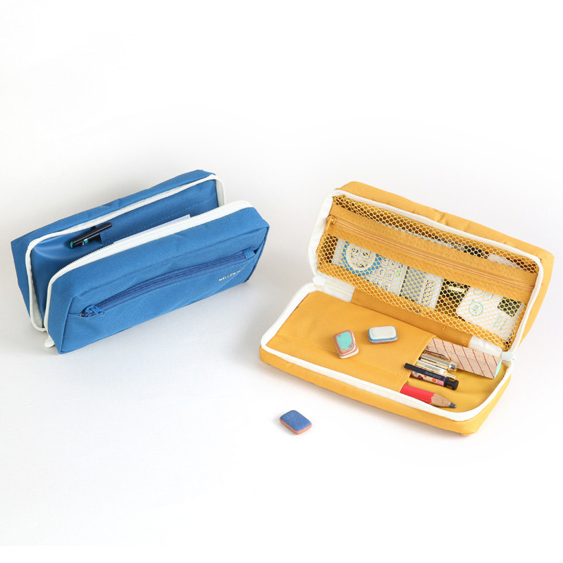 后价￥95淘宝新品正品|韩国进口monopoly 质感圆柱形笔袋文具袋circle