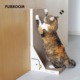 PURROOM立式猫抓板保护沙发靠墙耐磨组装玩具大号L型瓦楞纸磨爪器