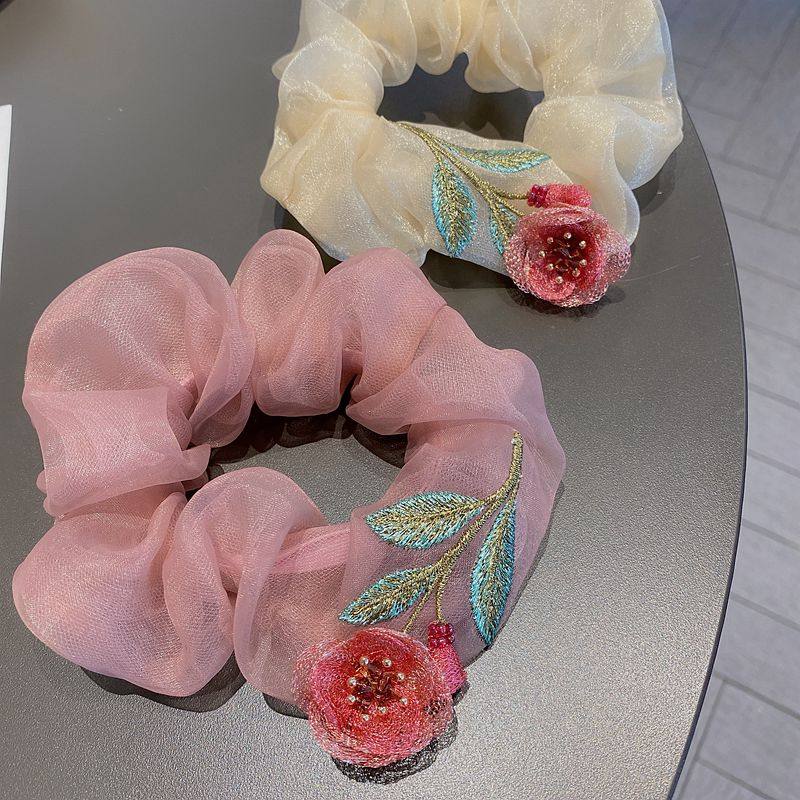 网红同款七彩色编发绳渐变色辫子民族风金丝脏辫嘻哈儿童彩带彩绳