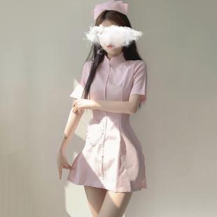 性感护士装cos制服情趣套装纯欲晴趣内衣诱惑qqny主播直播服装女