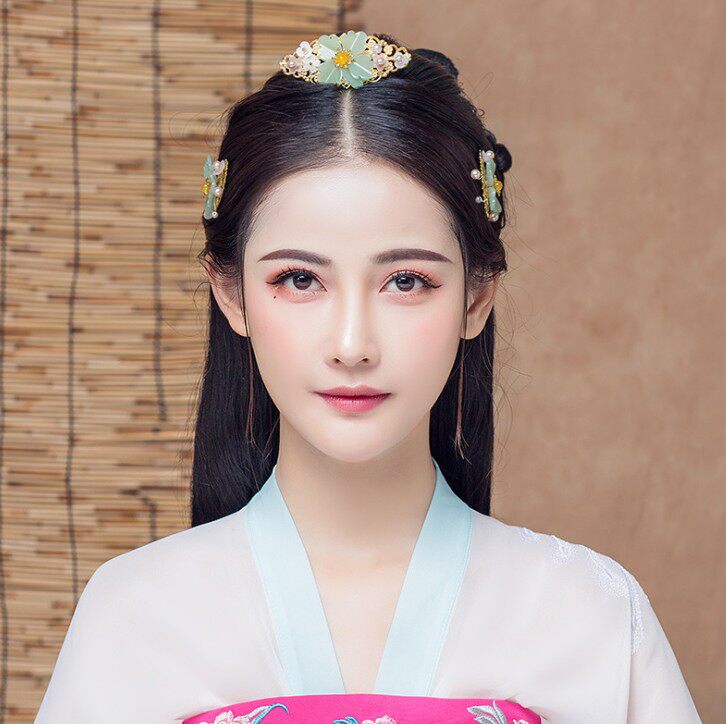 汉服头饰发簪子发钗全套装古风饰品流苏发梳步摇超仙少女古装发饰