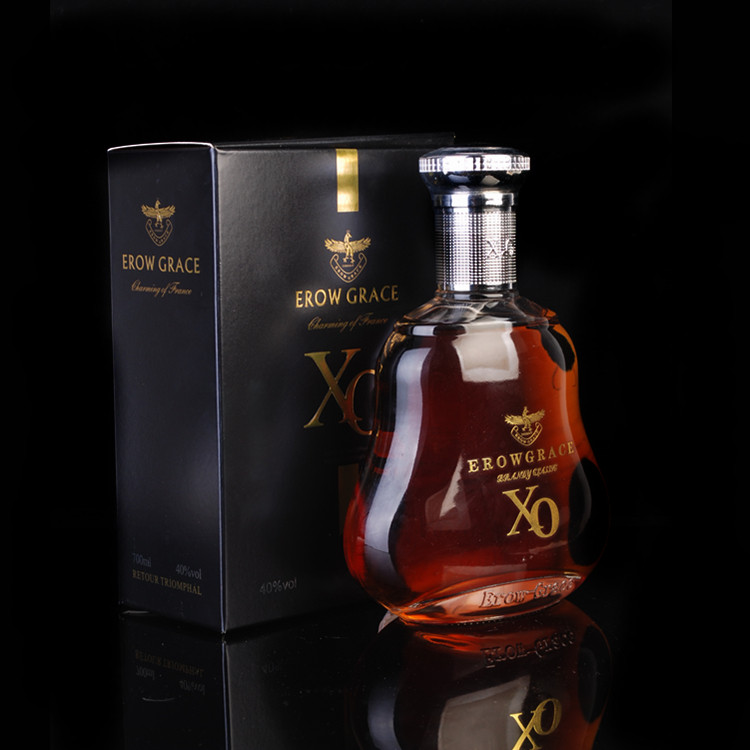 进口洋酒 xo白兰地酒 法国原液金樽brandy x.o 买一送一 新品特价