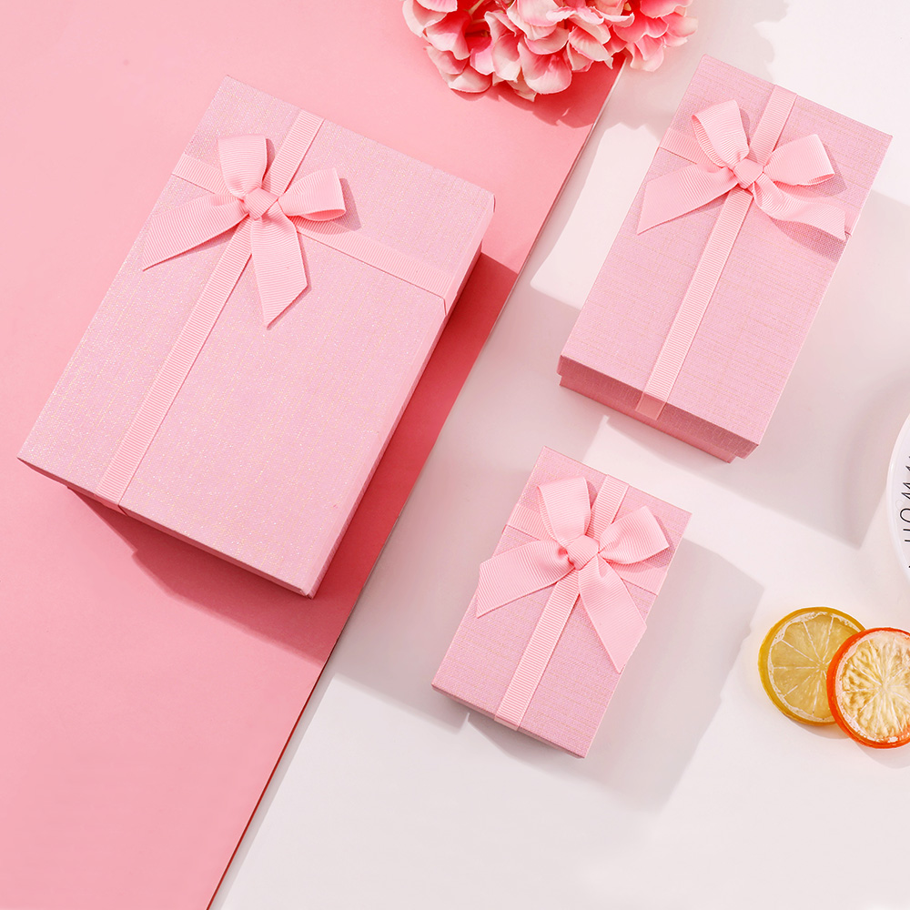 木生花装口红的小礼盒香水眼霜粉饼精美高档少女心ins风礼物盒子