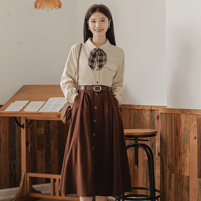 教资面试服装女冬季正式场合教师穿搭上班族轻熟风气质连衣裙套装