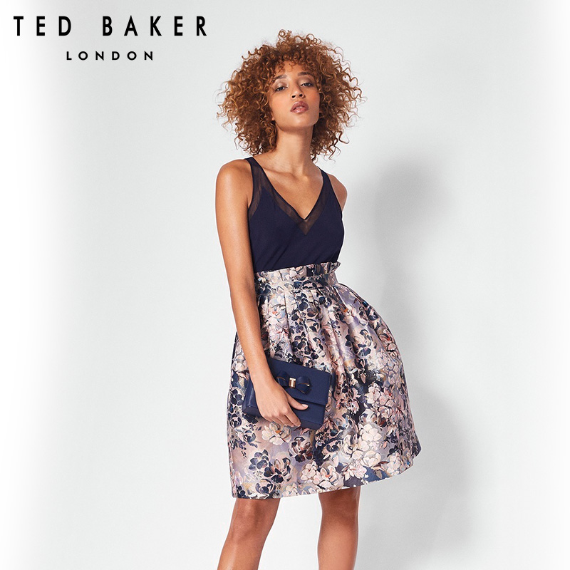 TED BAKER女士时尚精美花朵印花半身裙|msdalam kategori Butik wanita / wanita, skirt - dari Buy2taobao.com untuk memberikan perkhidmatan ejen Taobao profesional membeli