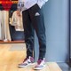 Nike耐克男裤2023春新款加绒针织训练运动收口小脚长裤DX1545-010